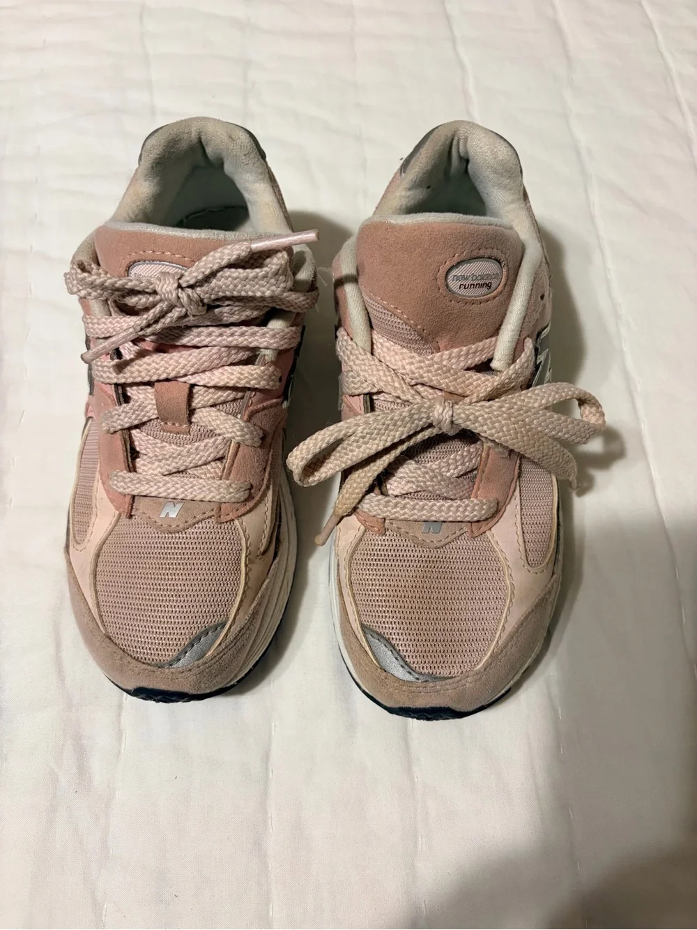 New Balance 2002R Kids Pink Sneakers Size 13